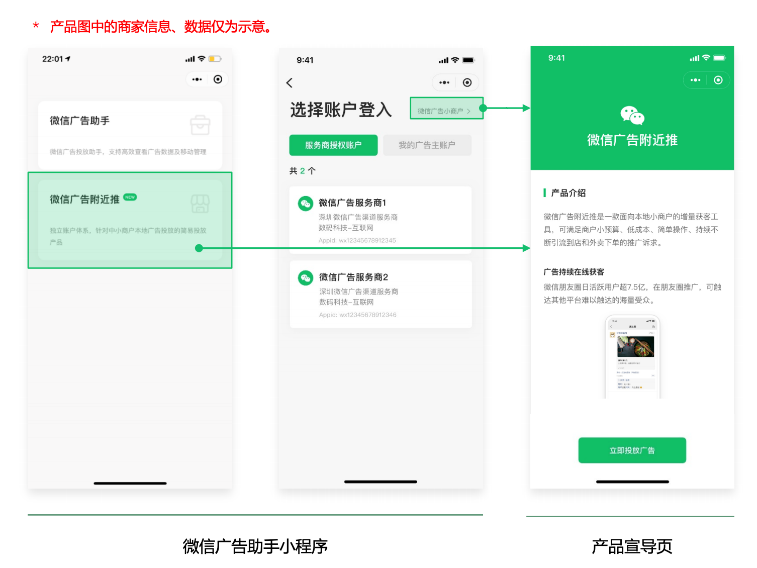 微信附近推开户流程